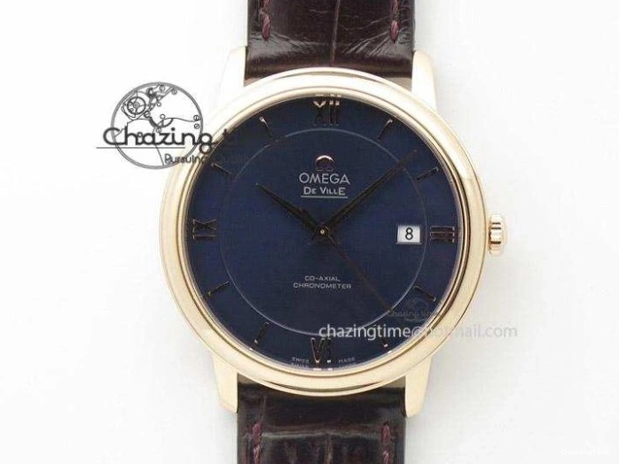 0112 Bright Planet Ocean Professional Rose Gold Liquid Metal V6F 45mm on Black Rubber Strap A 8287